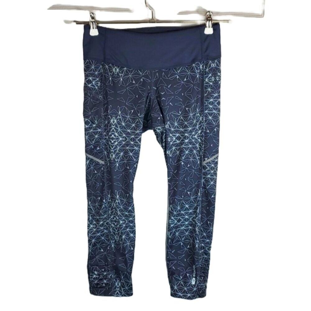 Sugoi Woman's Ignite Capri Athletic Pants Ice Blue SZ M